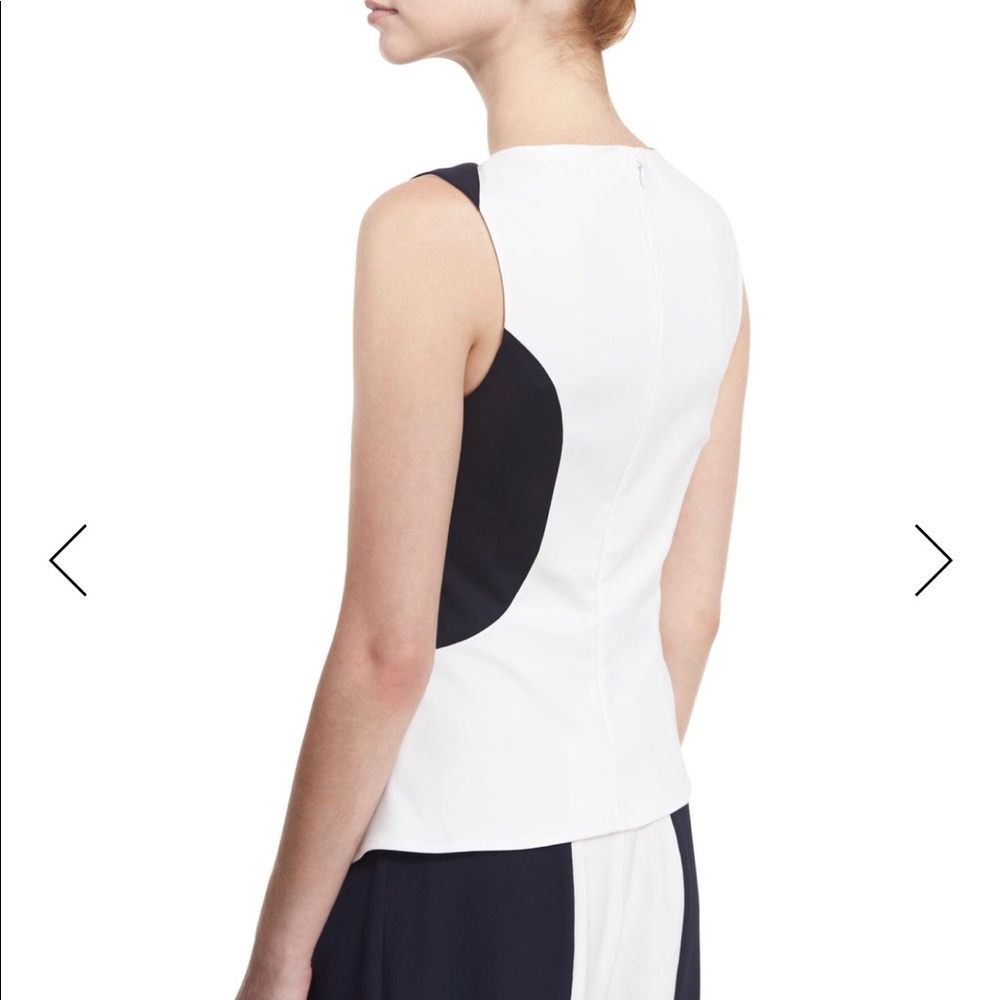 Mason by Michelle Mason asymmetrical woven top - Picture 2 of 8